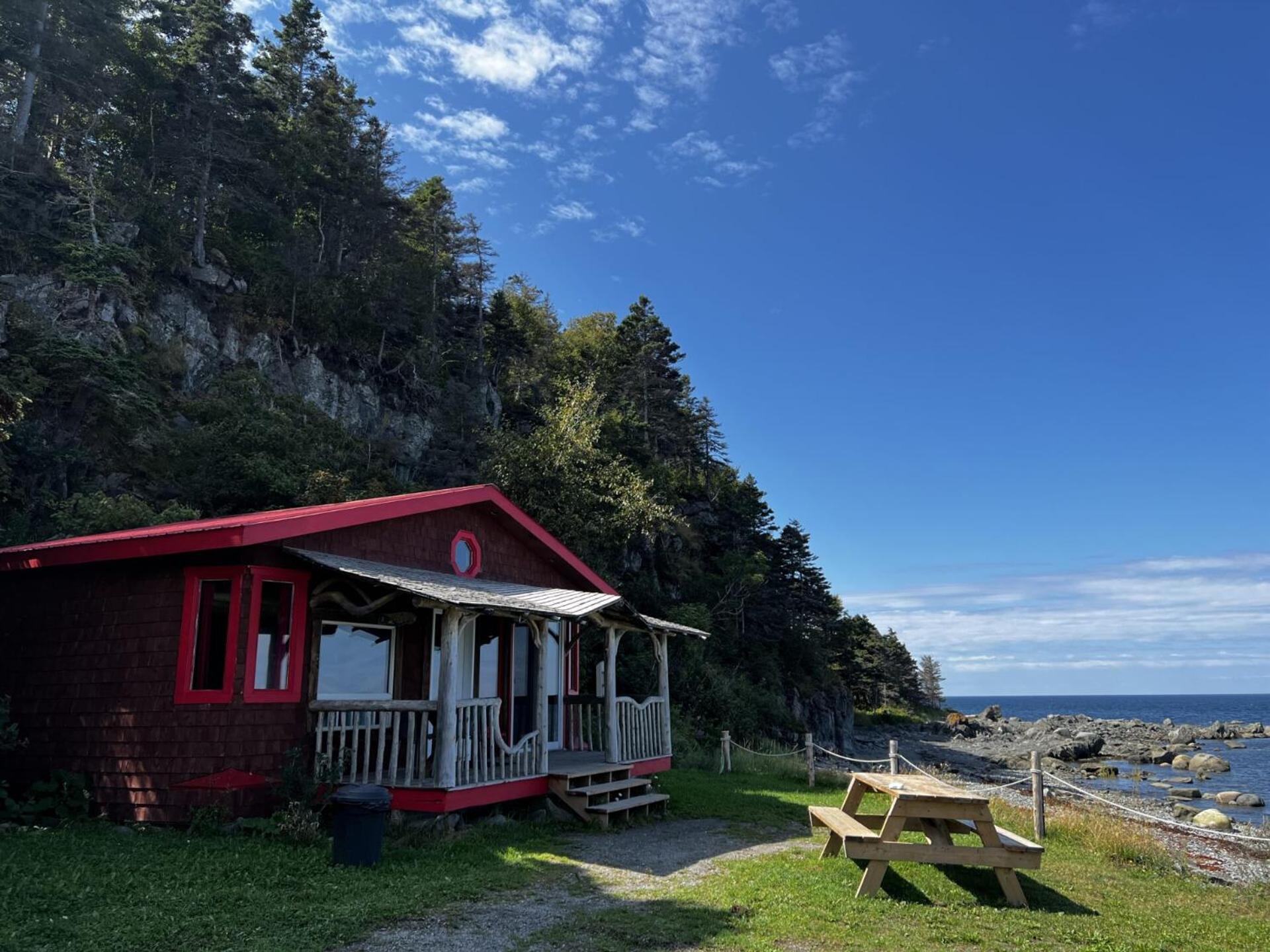 Auberge Festive Sea Shack Sainte Anne-des-Chênes Eksteriør billede